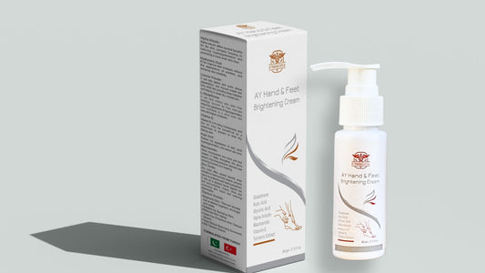 AY Hand & Feet Brightening Cream | Glutathione, Kojic Acid & Vitamin E – 60g
